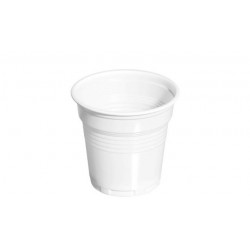 Vasos Plástico Blanco 80cc