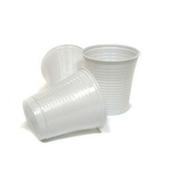 Vasos Plástico Blanco 100cc