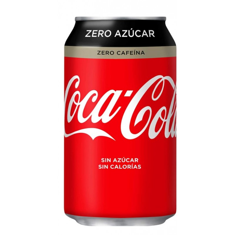 Coca Cola Bote - Zero azúcar Zero cafeina