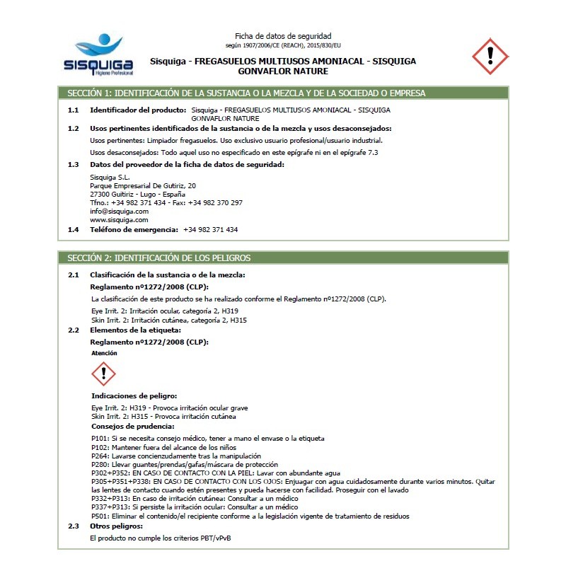 GONVAFLOOR NATURE Fregasuelos