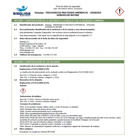 GONVAFLOOR NATURE Fregasuelos