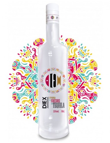 DIEX CREMA DE FRESAS CON TEQUILA