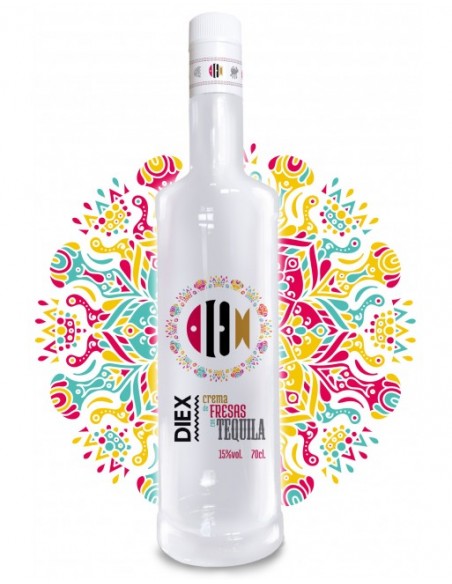 DIEX CREMA DE FRESAS CON TEQUILA