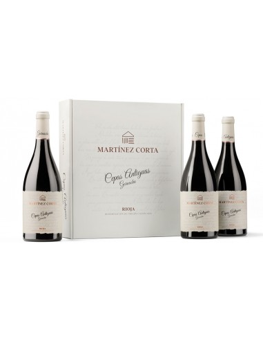 Estuche 3 botellas Martínez Corta...