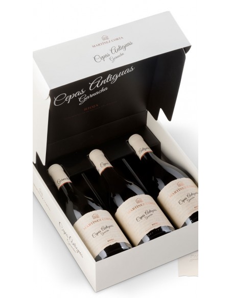 Estuche 3 botellas Martínez Corta Cepas Antiguas Garnacha