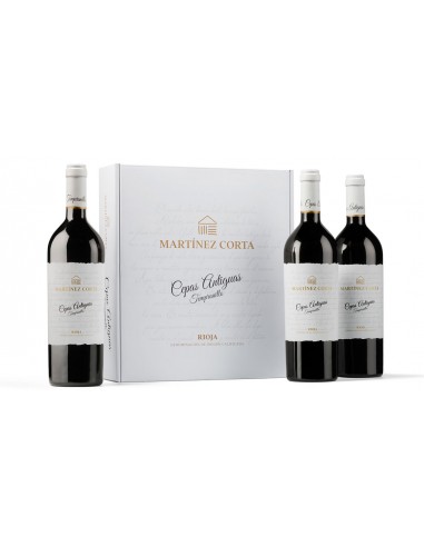 Estuche 3 botellas Martínez Corta...